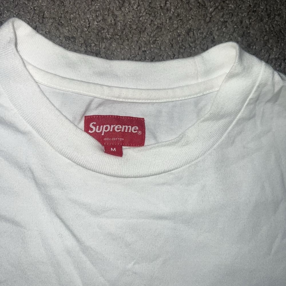 Rare Supreme Bullion Logo Tee Size Medium (M) - Picture 2 of 6